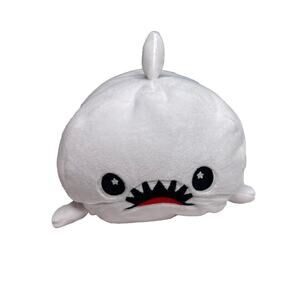 MOOSH MOOSH 12" NIBBLER THE WHITE SHARK PLUSH PILLOW A
